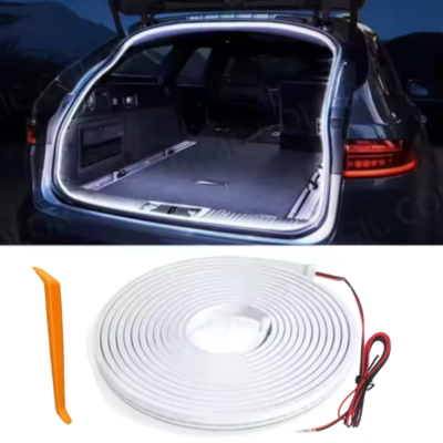 Banda LED Portbagaj Auto Alb Rece 4 Metri