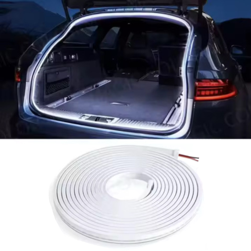 Banda LED Portbagaj Auto Alb Rece 5 Metri